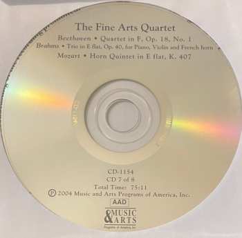8CD/Caja The Fine Arts Quartet: The Fine Arts Quartet At WFMT: Unreleased Recordings Of Broadcast performances, 1967-73