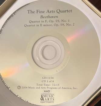 8CD/Caja The Fine Arts Quartet: The Fine Arts Quartet At WFMT: Unreleased Recordings Of Broadcast performances, 1967-73