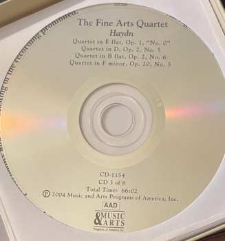 8CD/Caja The Fine Arts Quartet: The Fine Arts Quartet At WFMT: Unreleased Recordings Of Broadcast performances, 1967-73