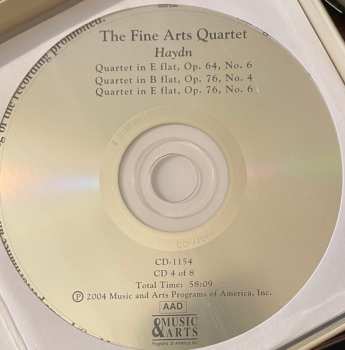 8CD/Caja The Fine Arts Quartet: The Fine Arts Quartet At WFMT: Unreleased Recordings Of Broadcast performances, 1967-73