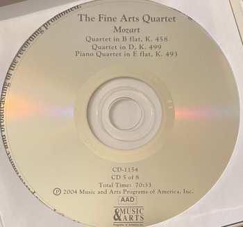 8CD/Caja The Fine Arts Quartet: The Fine Arts Quartet At WFMT: Unreleased Recordings Of Broadcast performances, 1967-73