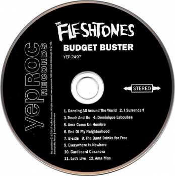 CD The Fleshtones: Budget Buster