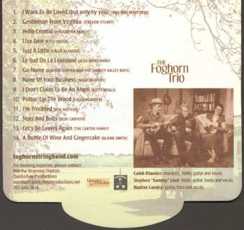 CD The Foghorn Trio: Sud De La Louisiane
