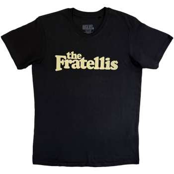 Mercancía The Fratellis: The Fratellis Unisex T-shirt: Classic Logo (black) (small) S