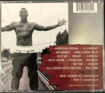 CD The Game: Unreleased R.E.D.