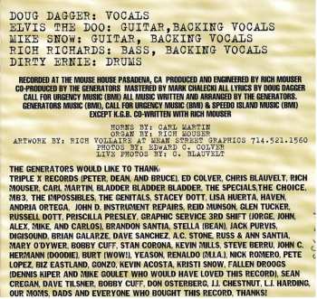 CD The Generators: Welcome To The End