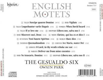 CD The Gesualdo Six: English Motets