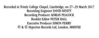 CD The Gesualdo Six: English Motets