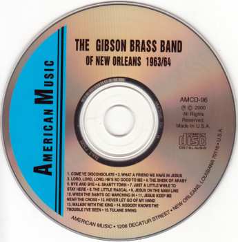 CD The Gibson Brass Band: 1963/64