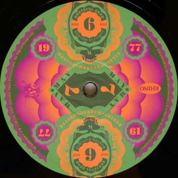 5LP/Caja The Grateful Dead: Boston Garden 5.7.77 LTD