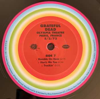 6LP/Caja The Grateful Dead: Olympia Theatre, Paris, France (5/3/72) LTD