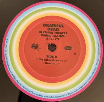 6LP/Caja The Grateful Dead: Olympia Theatre, Paris, France (5/3/72) LTD