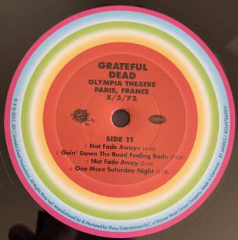 6LP/Caja The Grateful Dead: Olympia Theatre, Paris, France (5/3/72) LTD