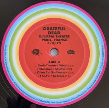 6LP/Caja The Grateful Dead: Olympia Theatre, Paris, France (5/3/72) LTD