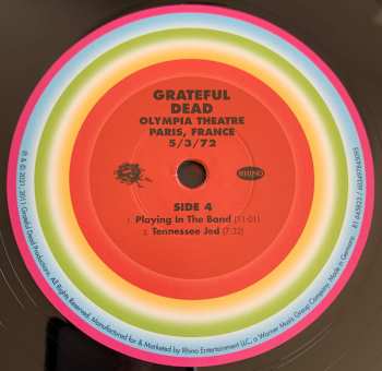 6LP/Caja The Grateful Dead: Olympia Theatre, Paris, France (5/3/72) LTD