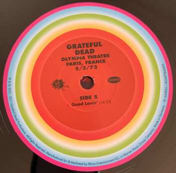 6LP/Caja The Grateful Dead: Olympia Theatre, Paris, France (5/3/72) LTD