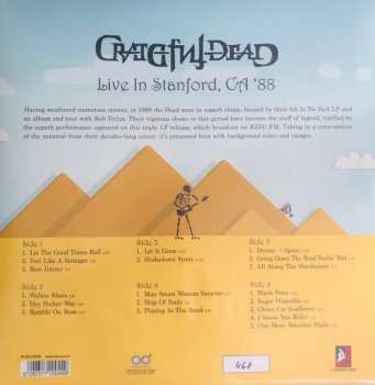 3LP The Grateful Dead: Live In Stanford, CA '88 LTD | NUM | DLX | CLR