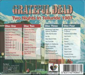 4CD The Grateful Dead: Two Nights In Telluride 1987