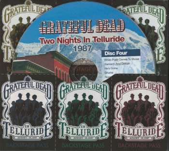 4CD The Grateful Dead: Two Nights In Telluride 1987