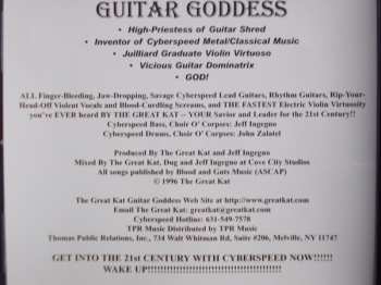 CD The Great Kat: Guitar Goddess