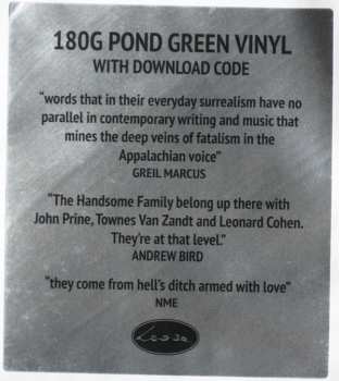 LP The Handsome Family: Unseen LTD | CLR