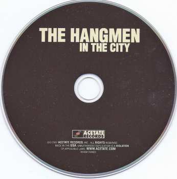 CD The Hangmen: In The City