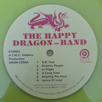 LP The Happy Dragon Band: The Happy Dragon Band CLR | LTD
