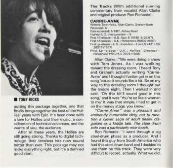 CD The Hollies: Epic Anthology: From The Original Master Tapes