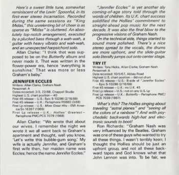 CD The Hollies: Epic Anthology: From The Original Master Tapes