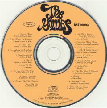 CD The Hollies: Epic Anthology: From The Original Master Tapes