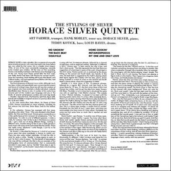 LP The Horace Silver Quintet: The Stylings Of Silver