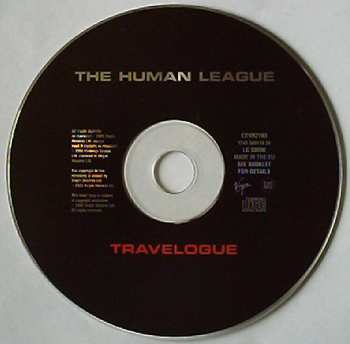CD The Human League: Travelogue