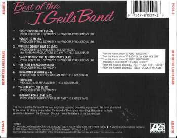 CD The J. Geils Band: Best Of The J. Geils Band