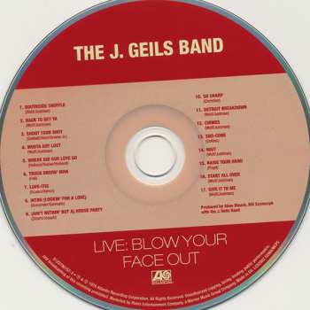 5CD/Caja The J. Geils Band: Original Album Series Vol. 2