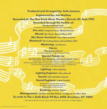 CD The J. Geils Band: Showtime! LTD