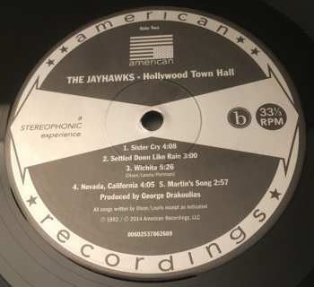 LP The Jayhawks: Hollywood Town Hall