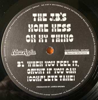 LP The J.B.'s: More Mess On My Thing