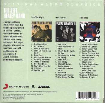 3CD/Caja The Jeff Healey Band: Original Album Classics