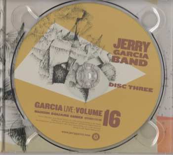 3CD The Jerry Garcia Band: GarciaLive Volume 16, Madison Square Garden, November 15th, 1991