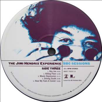 3LP The Jimi Hendrix Experience: BBC Sessions LTD