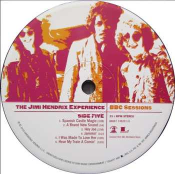 3LP The Jimi Hendrix Experience: BBC Sessions LTD