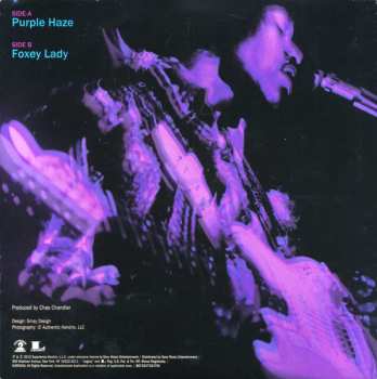 SP/Caja The Jimi Hendrix Experience: Purple Haze / Foxey Lady LTD