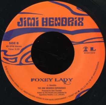 SP/Caja The Jimi Hendrix Experience: Purple Haze / Foxey Lady LTD