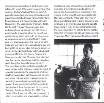 CD The Jimmy Giuffre 4: Ad Lib