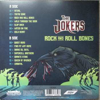 LP The Jokers: Rock And Roll Bones CLR