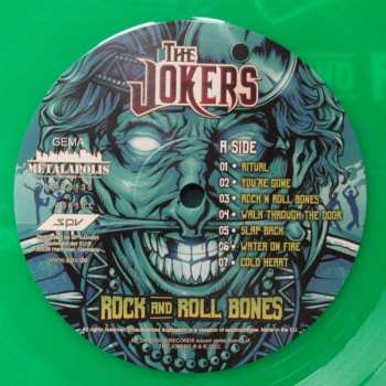 LP The Jokers: Rock And Roll Bones CLR
