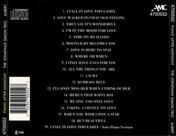 CD The Jonathan Simon Trio: Piano After Midnight