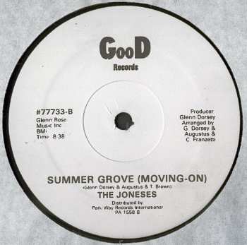 CD The Joneses: Summer Groove