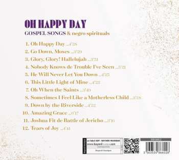 CD Family One Choir & The Joshua's Brothers Trio: Oh Happy Day: Gospel Songs & Negro Spirituals