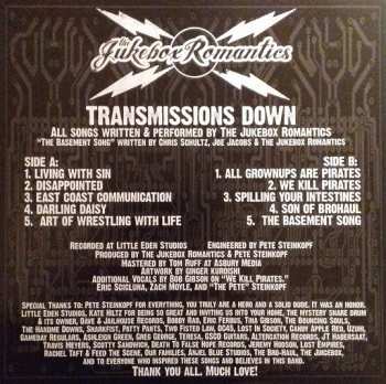 LP The Jukebox Romantics: Transmissions Down CLR